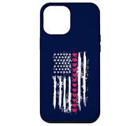 Carcasa para iPhone 12 Pro MAX Amante patriótico de la Bandera Americana de los Estados Unidos de