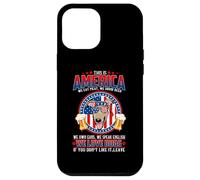 Carcasa para iPhone 12 Pro MAX America We Love Dogs Greyhound Dog and Beer 4th of July