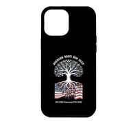 Carcasa para iPhone 12 Pro MAX American Roots Run Deep Patriotic Heritage Flag 4 de Julio 250