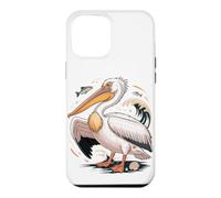Carcasa para iPhone 12 Pro MAX American White Pelican Sea Bird Birder