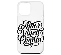 Carcasa para iPhone 12 Pro MAX Amor Vincit Omnia El Amor Conquista Todo el día de San Valentín