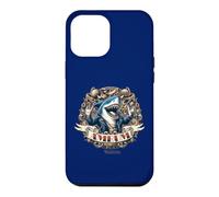Carcasa para iPhone 12 Pro MAX Amrum Fan Design Heavy Metal Tiburón Letras
