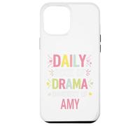 Carcasa para iPhone 12 Pro MAX Amy Personalized Name Funny Cute Custom Amy Name
