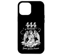 Carcasa para iPhone 12 Pro MAX Angel Number 444 Protegido Etéreo Angelcore Estética