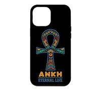 Carcasa para iPhone 12 Pro MAX Ankh Vida Eterna Símbolo Egipcio Antiguo Patrimonio Africano