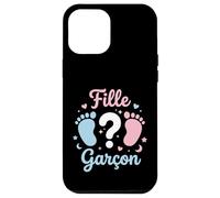 Carcasa para iPhone 12 Pro MAX Annonce grossese Sexe Bebe Baby Shower fille ou Garcon