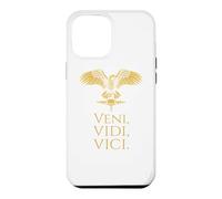 Carcasa para iPhone 12 Pro MAX Antigua Roma - Julio César Cita Latina - Veni Vidi Vici