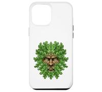 Carcasa para iPhone 12 Pro MAX Antiguo Bosque Cara Pagana Naturaleza Espíritu Celta Popular Regalo