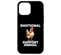 Carcasa para iPhone 12 Pro MAX Apoyo Emocional Animal Chicken Farm Humor