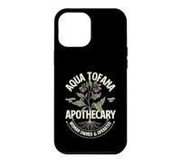 Carcasa para iPhone 12 Pro MAX Aqua Tofana Apothecary - El Asesinato de un Crimen Real Muestra la Ciencia forense