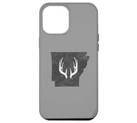 Carcasa para iPhone 12 Pro MAX Arkansas AR Deer Hunting Shed Antlers Design