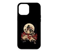 Carcasa para iPhone 12 Pro MAX Arte de Anime samurái Retro de Crimson Moon Ronin