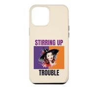 Carcasa para iPhone 12 Pro MAX Arte Pinup Vintage de Brujas de Stirring Up Trouble
