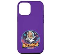 Carcasa para iPhone 12 Pro MAX Astronut Lindo Cacahuete En Espacio Galaxia Astronauta Juego de Palabras
