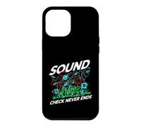 Carcasa para iPhone 12 Pro MAX Audio Engineer Sound Check Never Ends Live Crew Graphic