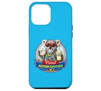 Carcasa para iPhone 12 Pro MAX Autismo Brother, Koala Bear Donut Milkshake Neurodiverso TDAH