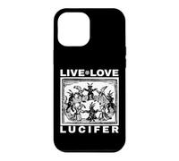 Carcasa para iPhone 12 Pro MAX Ave a Satanás Live Love Lucifer con Dancing Demons Original