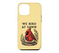 Carcasa para iPhone 12 Pro MAX Aves al Amanecer Cardenal Birdwatching Birdwatching