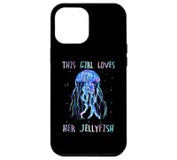 Carcasa para iPhone 12 Pro MAX Awesome Cute Underwater This Girl Loves Her Jellyfish