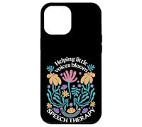 Carcasa para iPhone 12 Pro MAX Ayudando a Las pequeñas Voces a florecer la Terapia del Habla SLP
