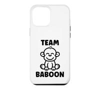 Carcasa para iPhone 12 Pro MAX Baboons Animals Funny Little Baby Monkey Team Baboon