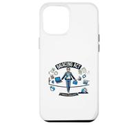 Carcasa para iPhone 12 Pro MAX Balancing Act Casual Oficina Desgaste hogar Esencial S19