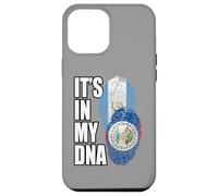 Carcasa para iPhone 12 Pro MAX Bandera de ADN de Belice y Guatemala, Regalo de Patrimonio