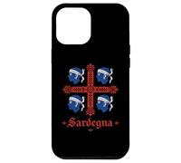 Carcasa para iPhone 12 Pro MAX Bandera de los Cuatro moros de Cerdeña, diseño de Italia