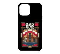 Carcasa para iPhone 12 Pro MAX Bandera de Polonia de Gdansk, histórico, Frente al mar, Viaje, Polaco, gráfico
