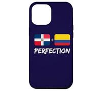 Carcasa para iPhone 12 Pro MAX Bandera Dominicana más Colombiana del Patrimonio de la perfección
