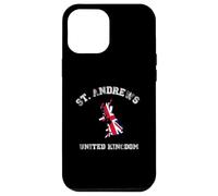 Carcasa para iPhone 12 Pro MAX Bandera Envejecida del Reino Unido, Orgullo de San Andrés
