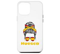 Carcasa para iPhone 12 Pro MAX Bandera Española Señora España Huesca