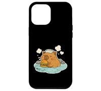 Carcasa para iPhone 12 Pro MAX Baño Relajado Capybara Burger Onsen
