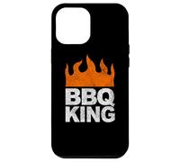 Carcasa para iPhone 12 Pro MAX BBQ King Barbacoa Parrilla Ahumado Patio Trasero Cocina Patio Trasero