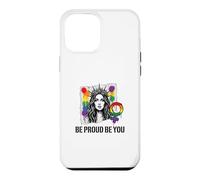Carcasa para iPhone 12 Pro MAX Be Proud and Be You Rainbow LGBTQ Pride Feminista