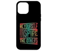 Carcasa para iPhone 12 Pro MAX Be Yourself Inspire The Others Cita de tipografía Motivacional