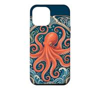 Carcasa para iPhone 12 Pro MAX Belle Epoque Pulpo Vintage Ocean Art