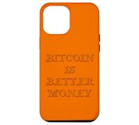 Carcasa para iPhone 12 Pro MAX Bitcoin es Mejor Dinero