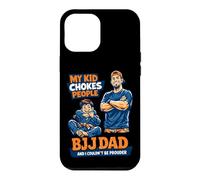 Carcasa para iPhone 12 Pro MAX BJJ Dad My Kid Chokes People Orgulloso Padre Jiu-Jitsu