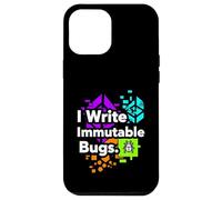 Carcasa para iPhone 12 Pro MAX Blockchain Developer Funny I Write Immutable Bugs