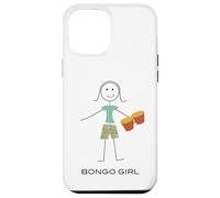 Carcasa para iPhone 12 Pro MAX Bongo Divertido para Mujer, Regalos para Chicas músicas