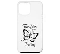 Carcasa para iPhone 12 Pro MAX Bonita Mariposa Minimalista Que transforma y Cambia tu Vida