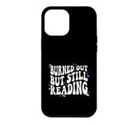 Carcasa para iPhone 12 Pro MAX Bookish Burned out But Still Reading Retro Book Club