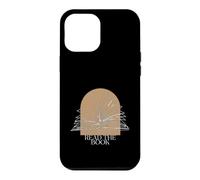 Carcasa para iPhone 12 Pro MAX Bookworm Read The Book Boho Arch Line Art Illustration