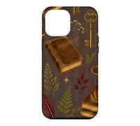 Carcasa para iPhone 12 Pro MAX Botánicos de la Biblioteca de Medianoche