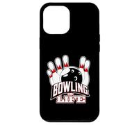 Carcasa para iPhone 12 Pro MAX Bowling Is Life - Bolos Divertidos de Bolos