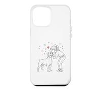 Carcasa para iPhone 12 Pro MAX Boxer Dog Love