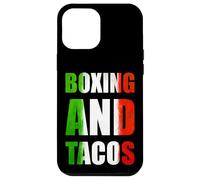 Carcasa para iPhone 12 Pro MAX Boxing and Tacos Latinx The Mexican Style Boxing México