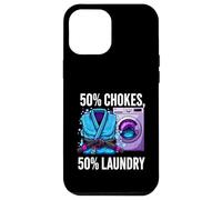 Carcasa para iPhone 12 Pro MAX Brazilian Jiu Jitsu 50% Chokes 50% Laundry BJJ