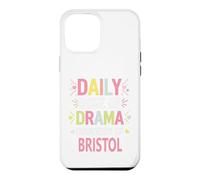 Carcasa para iPhone 12 Pro MAX Bristol Personalized Name Funny Cute Custom Bristol Name